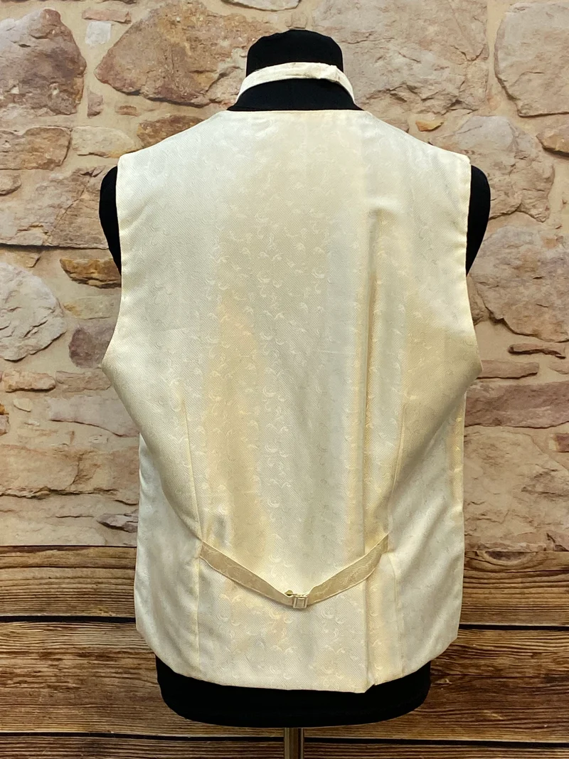 Hochzeitsweste Masterhand elfenbein Set Gr. 106 elegant
