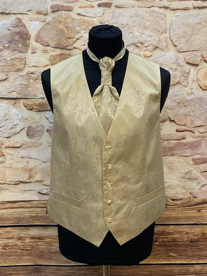 Hochzeitsweste - Beige - Studio Coletti - Größe 52