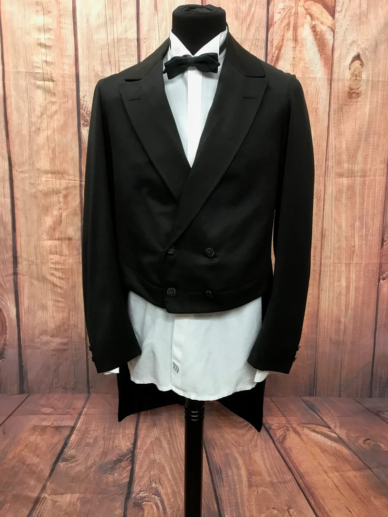 Antiker Frack Herren Schwarz Gr. 48 – 20er Jahre Stil