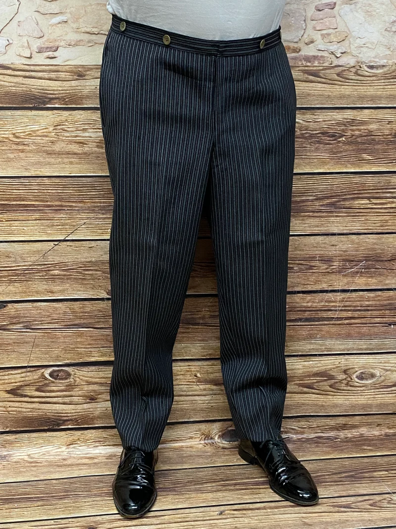 Vintage Stresemann Hose – Größe 54 (ca.) – True Vintage 30er/40er Jahre