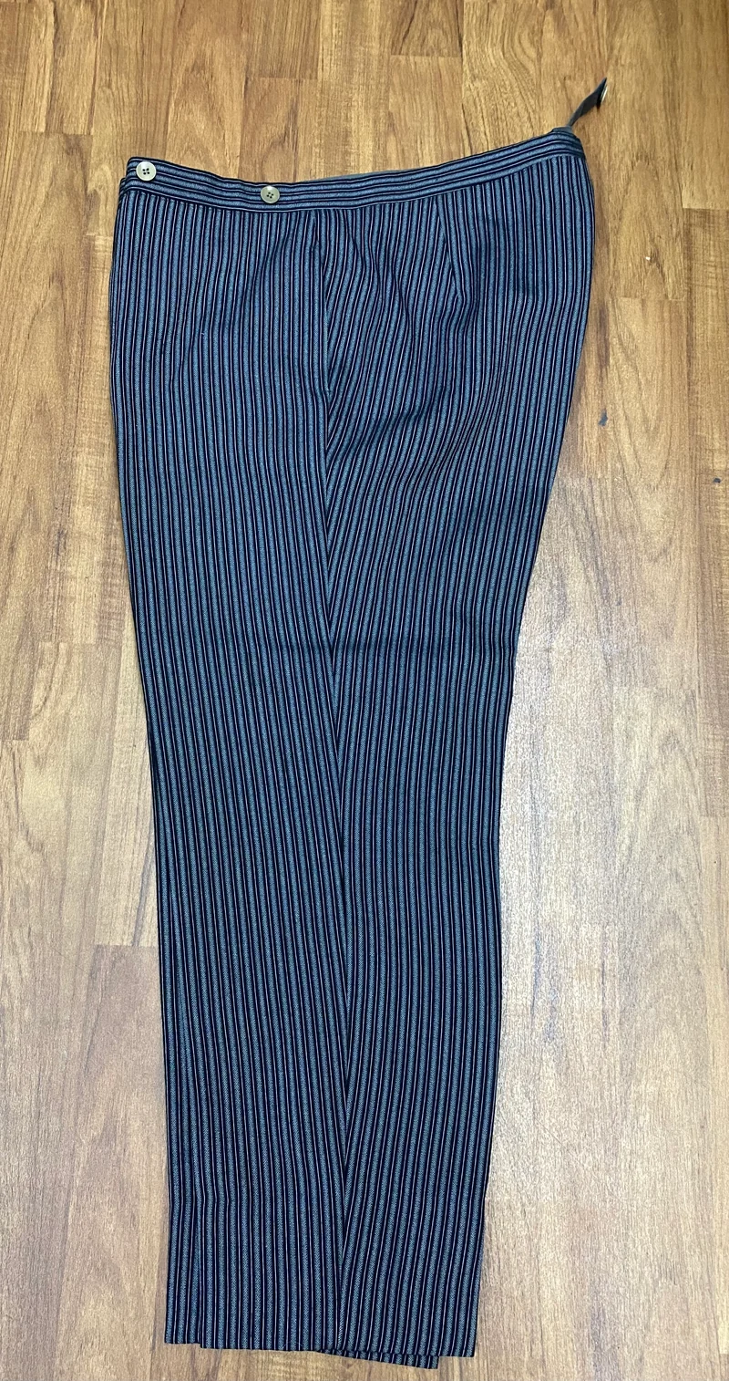 Vintage Stresemann Hose – Größe 54 (ca.) – True Vintage 30er/40er Jahre