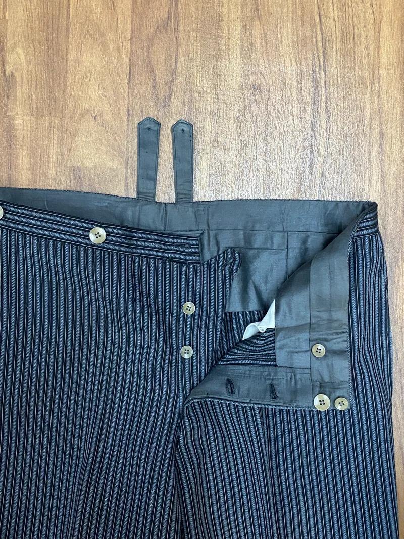 Vintage Stresemann Hose – Größe 54 (ca.) – True Vintage 30er/40er Jahre