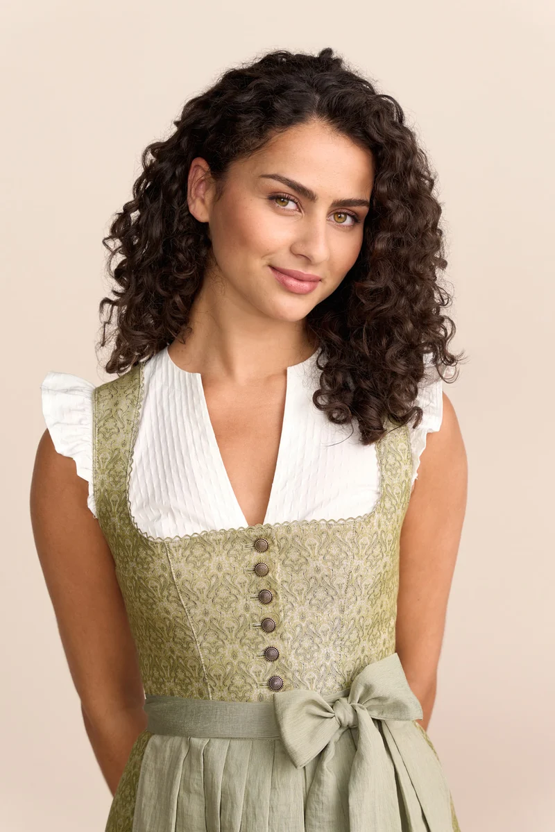 Krüger Dirndl Bracia 60 cm - hellgrün