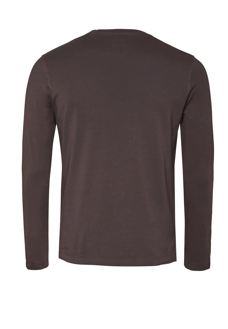 6010-91970 - Shirt Rundhals slim fit - braun