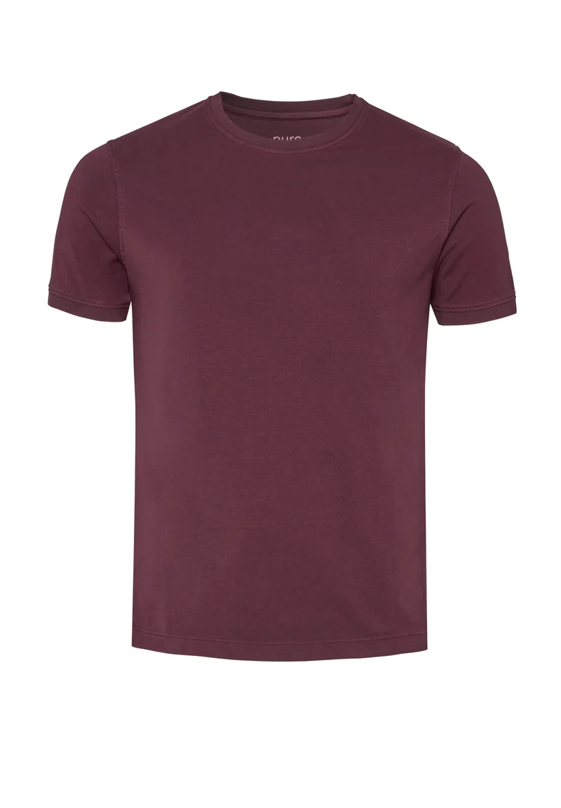 6007-92975 - T-Shirt Rundhals slim fit - rot