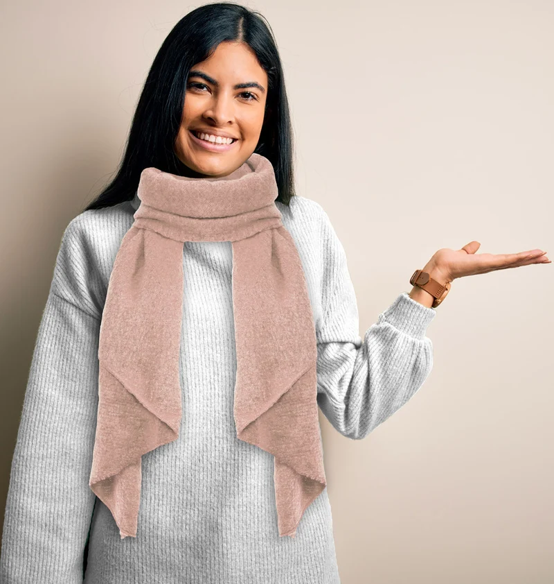 Schal "Eliana" - extra weich - Rose