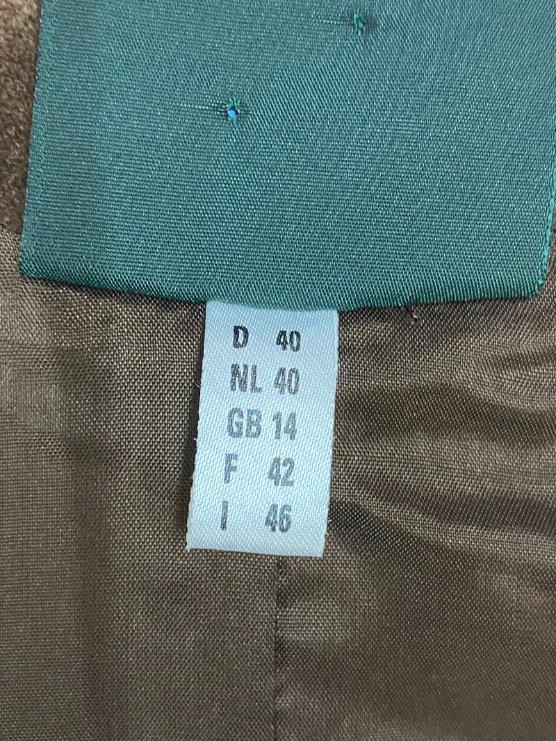 Trachtenmieder - Leder - Gr.40 braun - Hammerschmid