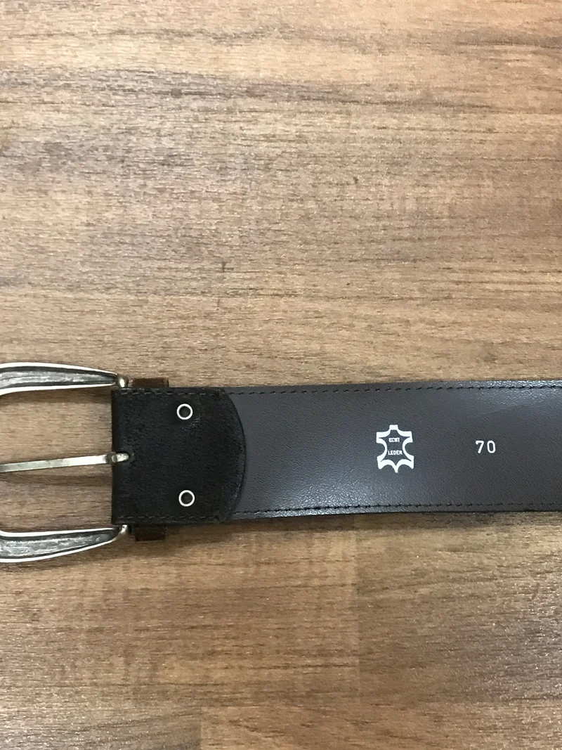 Trachtengürtel braun – Landhausstil, 65–75 cm