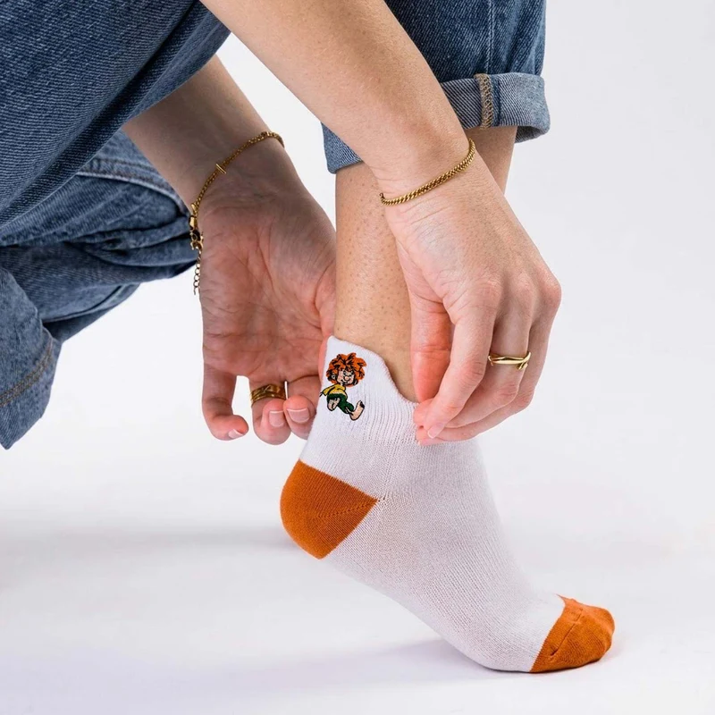 ®Pumuckl Sneaker Socken in Weiß für Damen & Herren