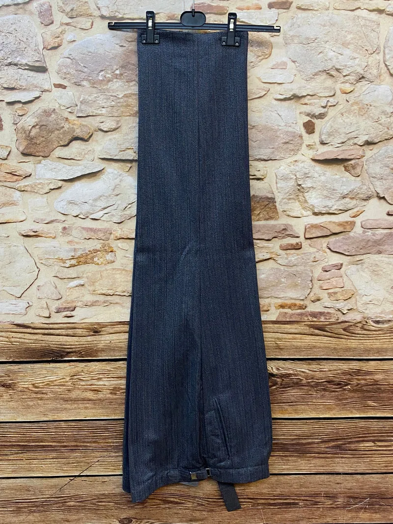 Vintage Stresemannhose Herren 62 – Dunkelblau Nadelstreifen 1990er