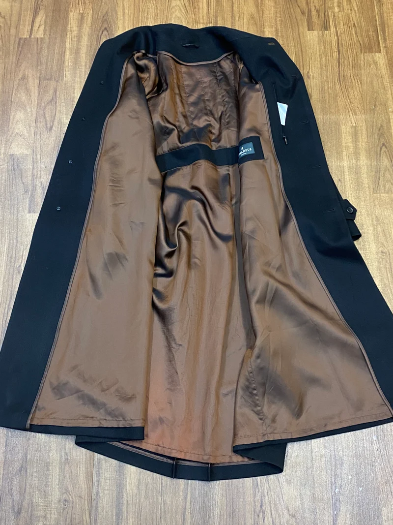 Mantel von Amadeus Fashion, schwarz Gr.50