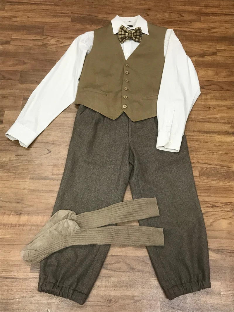 20er Jahre Knickerbocker Outfit Gr. 46 im britischen 1920er-Jahre-Stil
