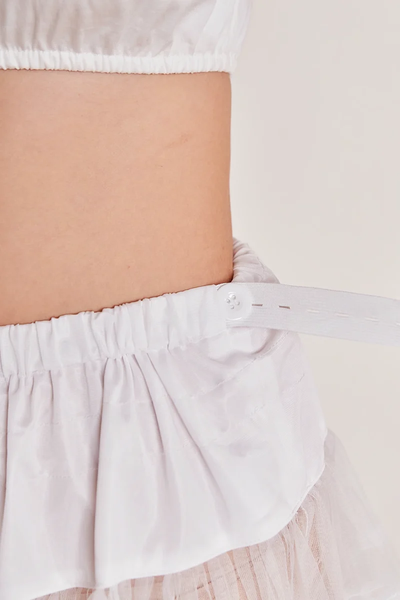 Petticoat 60 cm weiß KRÜGER