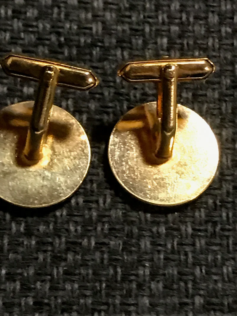 Vintage Manschettenknöpfe mit Münzmotiv – außergewöhnliche Herren Accessoires im Retro Stil