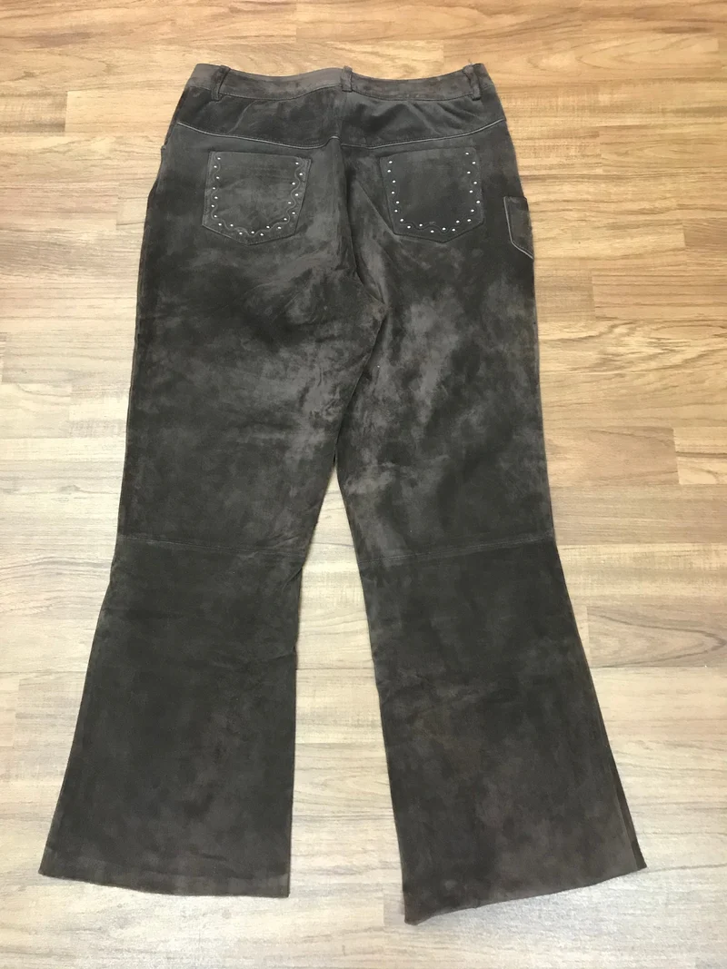 Trachtenlederhose mit Schlag – Damen, Größe 44, von Landhaus