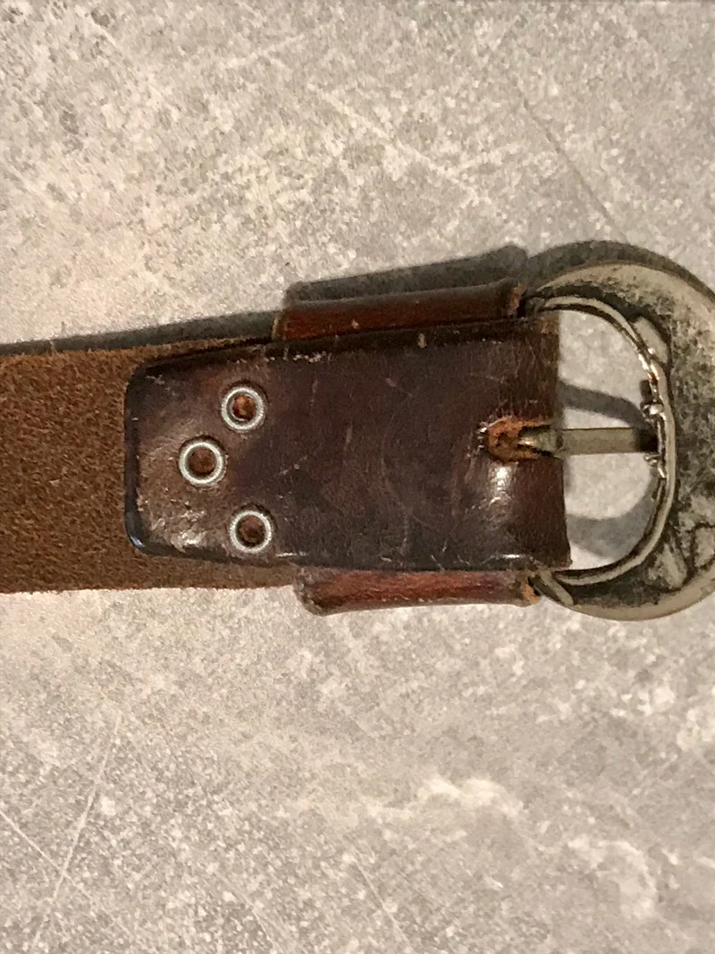 Brauner Trachtengürtel Damen Landhausstil