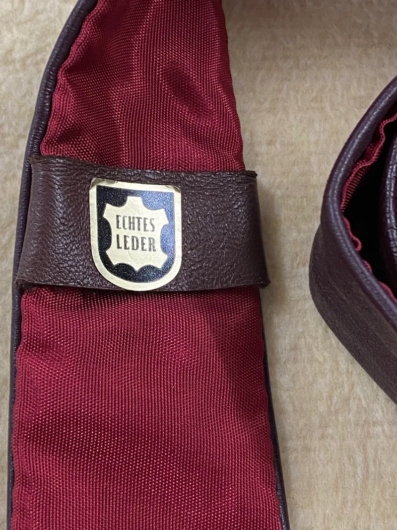 Krawatte - Vintage - Leder