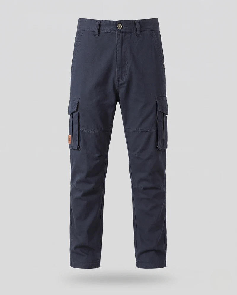 Herren Cargohose mit Multifunktions-Taschen, verstärkten Nähten und geradem Schnitt Nord Taschen