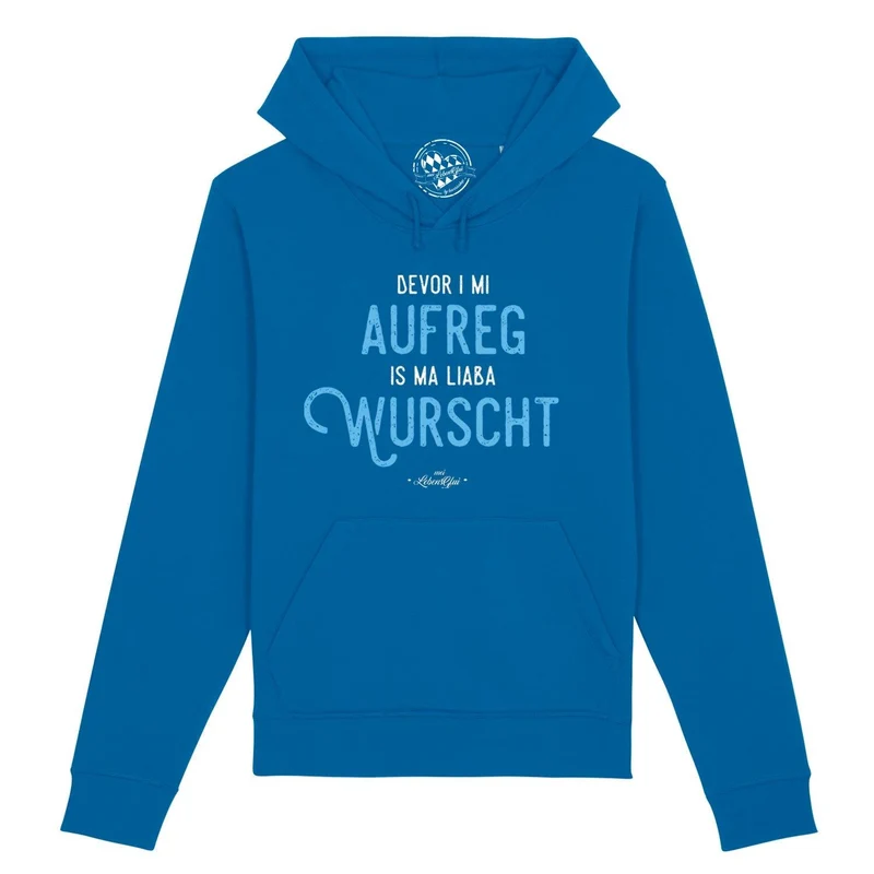Unisex Hoodie "Bevor i mi aufreg..."