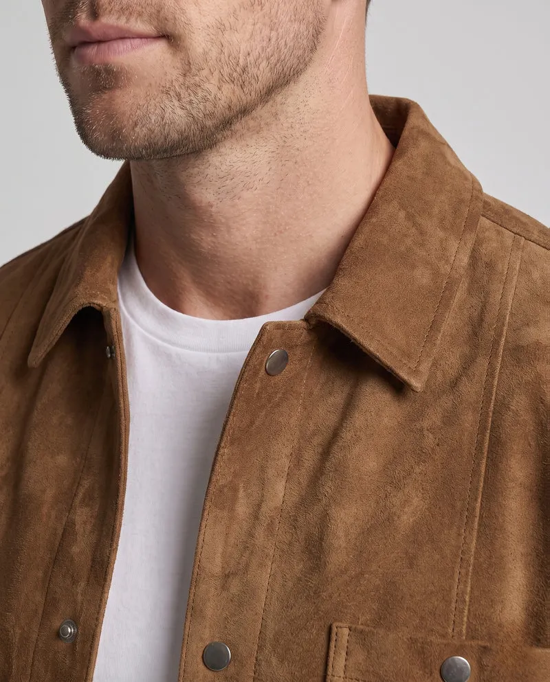 Herren Overshirt‑Jacke aus Cordvelours mit Brusttasche und lockerem Schnitt Nord Taschen