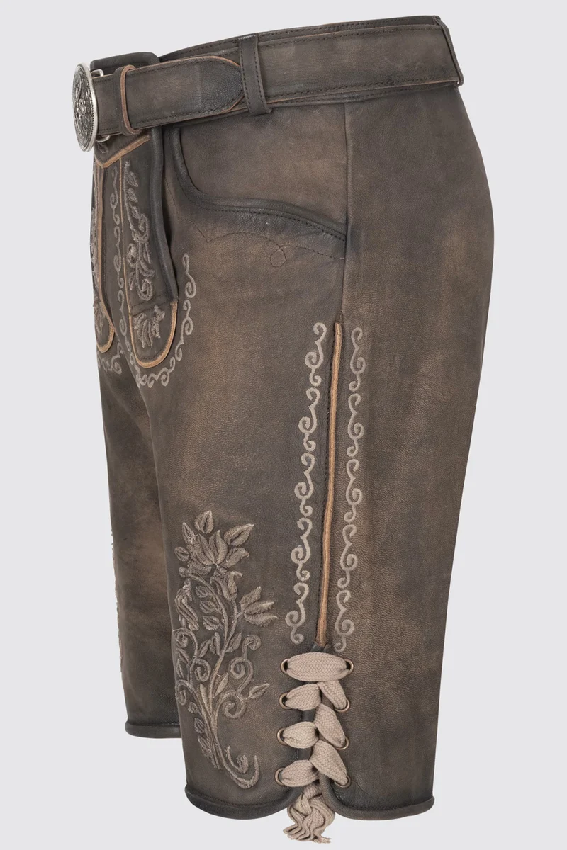 Herren Lederhose - PEPE % - Trachtenhose - Krüger Buam - 961065-000-0007