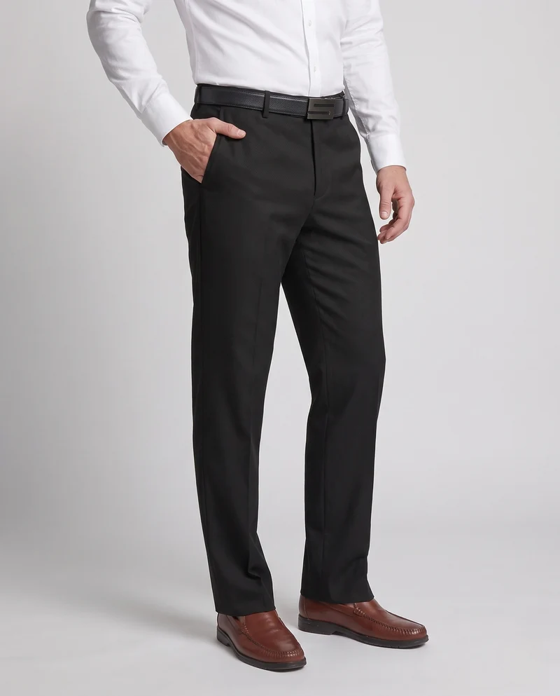 Herren Thermisch gefütterte Twill-Hose mit elastischem Bund und bügelleichter Oberfläche Nord Taschen