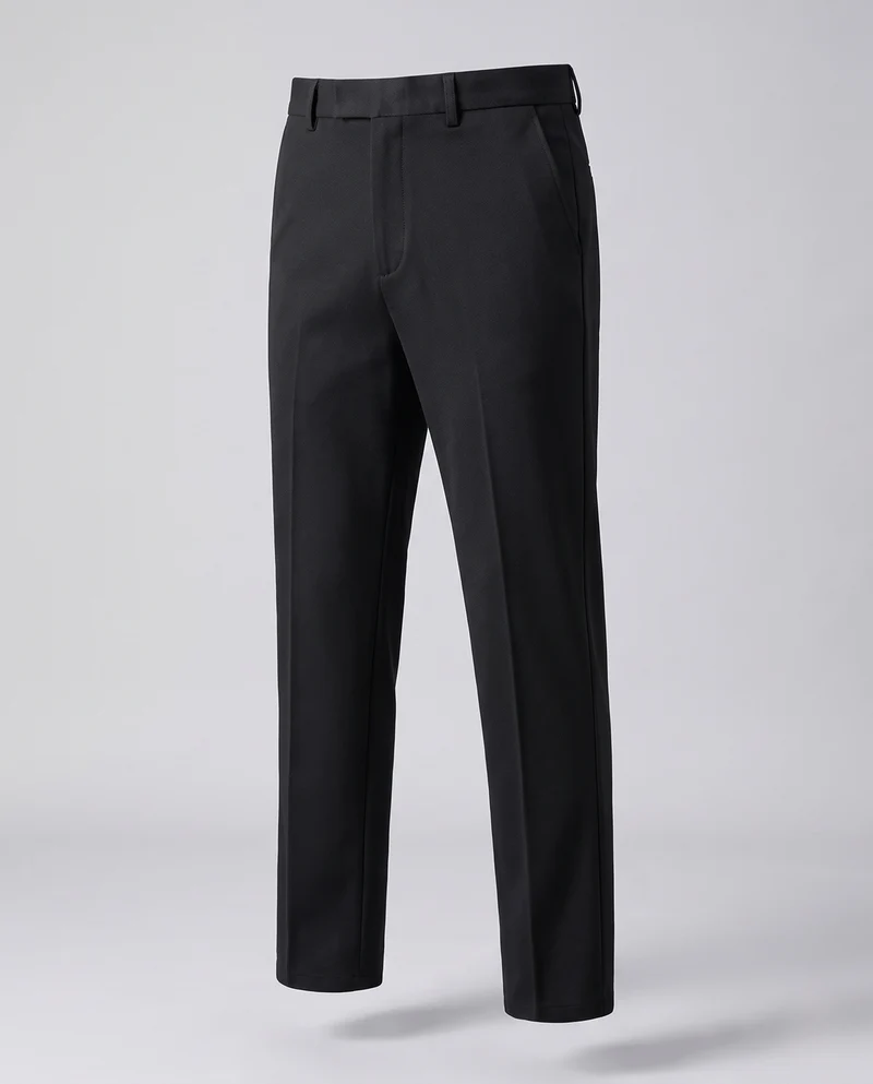 Herren Thermisch gefütterte Twill-Hose mit elastischem Bund und bügelleichter Oberfläche Nord Taschen