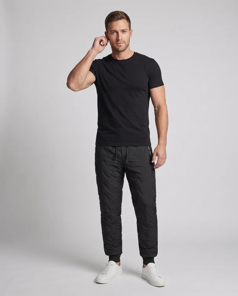 Herren Thermische Outdoor-Jogginghose mit dickem Sherpa-Innenfutter, elastischem Bund und Sicherheits-Reißverschlusstasche Nord Taschen