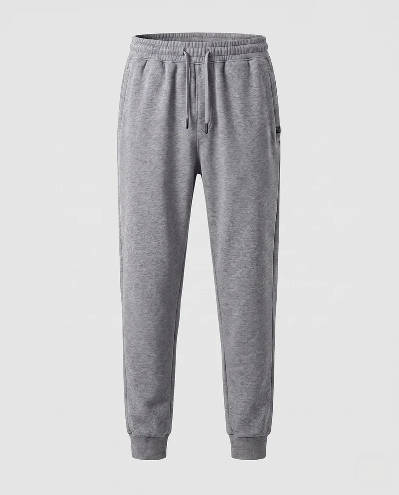 Herren Thermo-Fleece Jogginghose mit elastischem Bund und Bündchen Nord Taschen