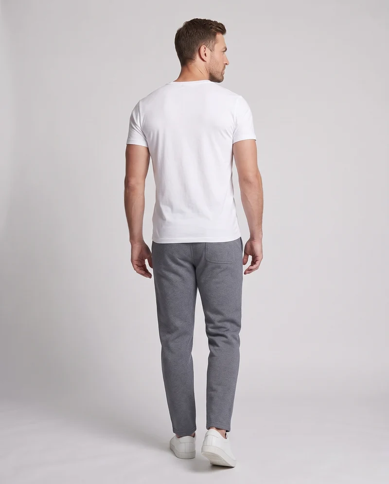 Herren Thermo-Jogginghose mit Fleece-Innenfutter, Kordelzug und elastischen Beinbündchen Nord Taschen