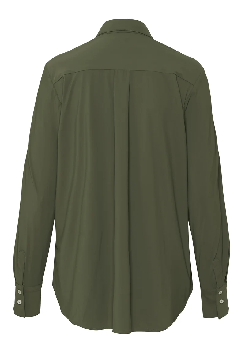 E41350-91911 - Functional Bluse modern fit - grün