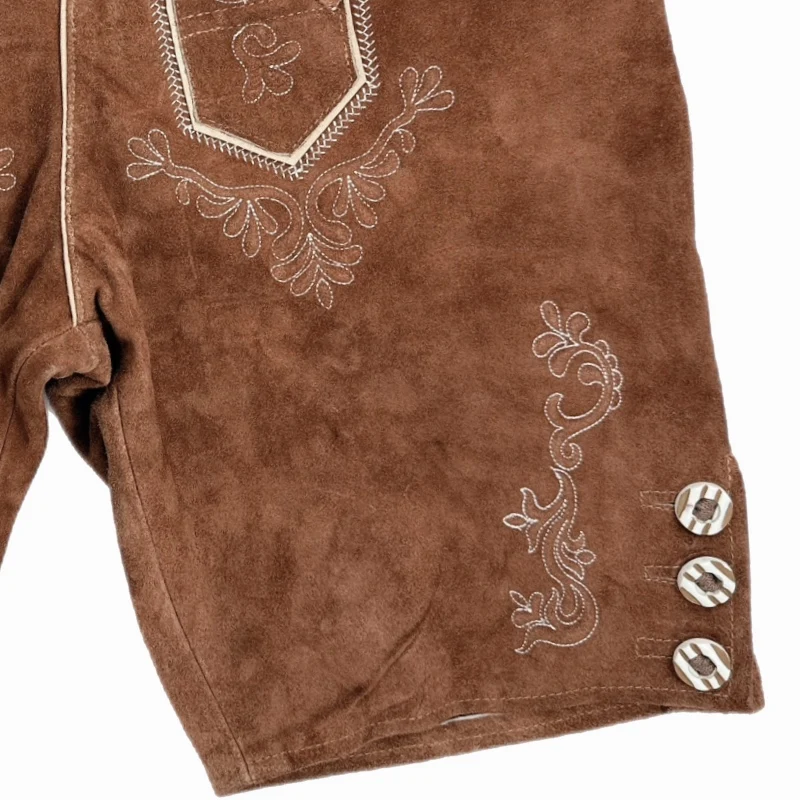 Lederhose Rehbraun