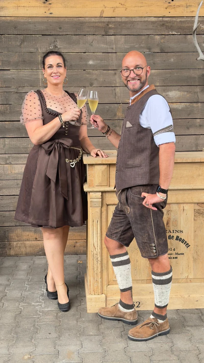 Lederhose HASENJAGD mit Gürtel - Krüger Buam - 666172-000-0007 - Tream