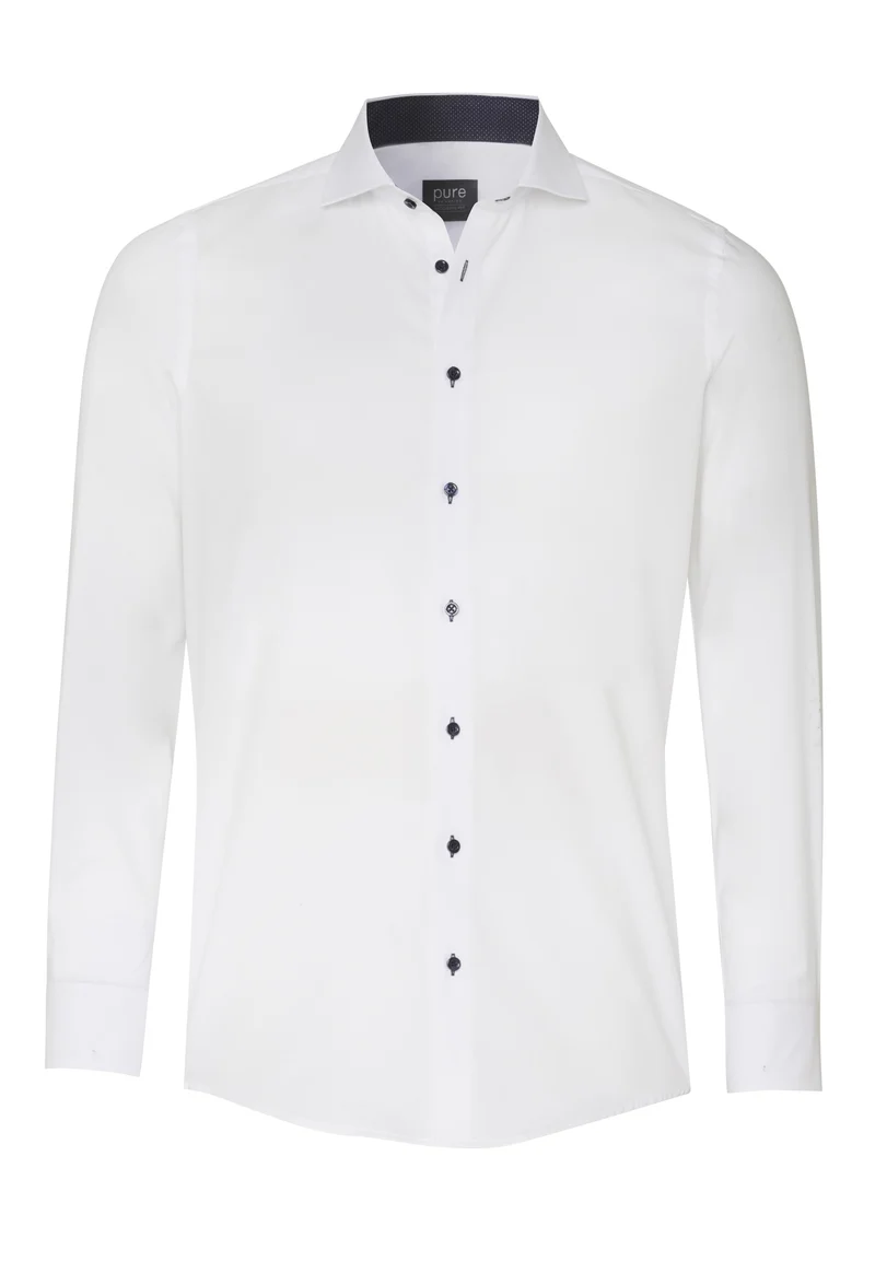 4062-438 - Business Hemd modern fit - weiss