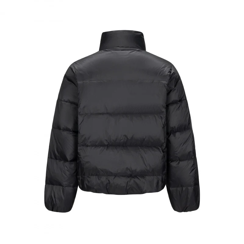 Herren Kurz geschnittene kompakt verstaubare Pufferjacke mit Stehkragen und verdeckter Brusttasche Nord Taschen