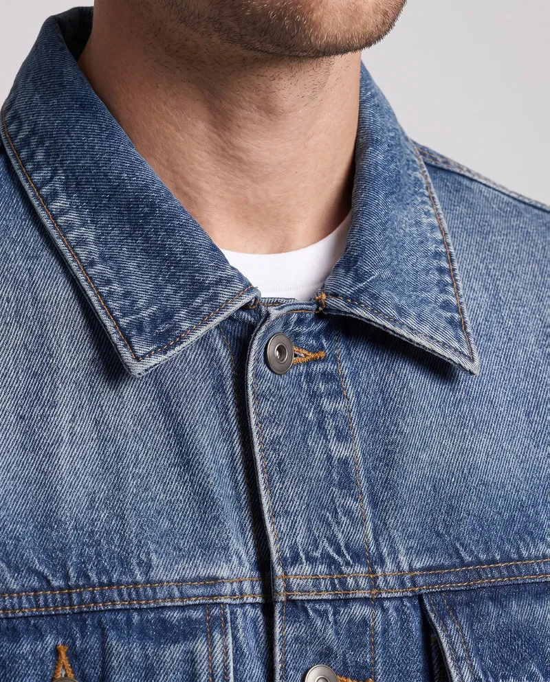 Herren Cargo-Denimhose mit verstärkten Kniepartien, Mehrfach-Taschen und Relaxed-Silhouette Nord Taschen