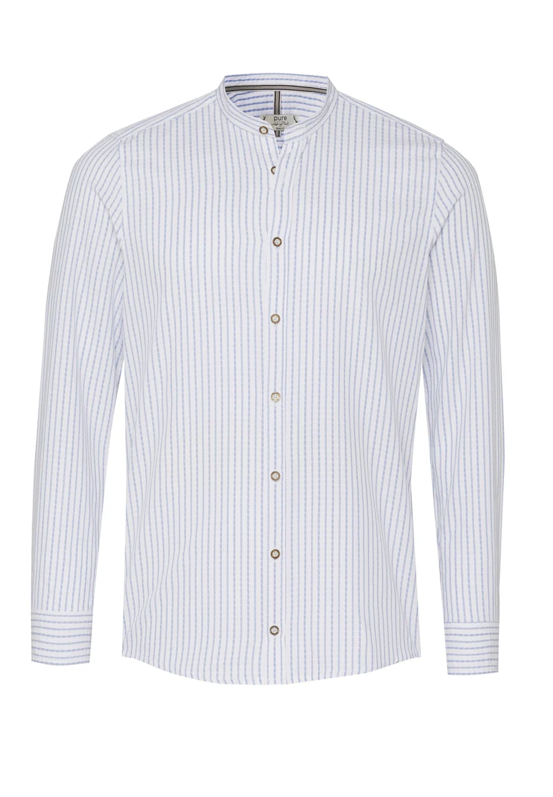 E42613-21695 - Tracht Hemd slim fit - blau