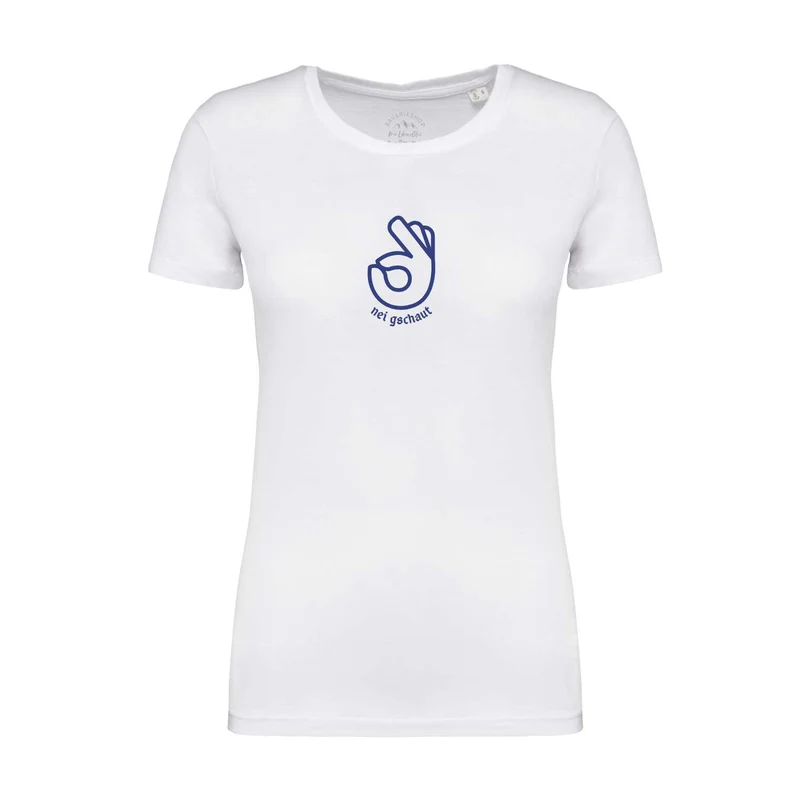 Damen T-Shirt "Nei Gschaut"