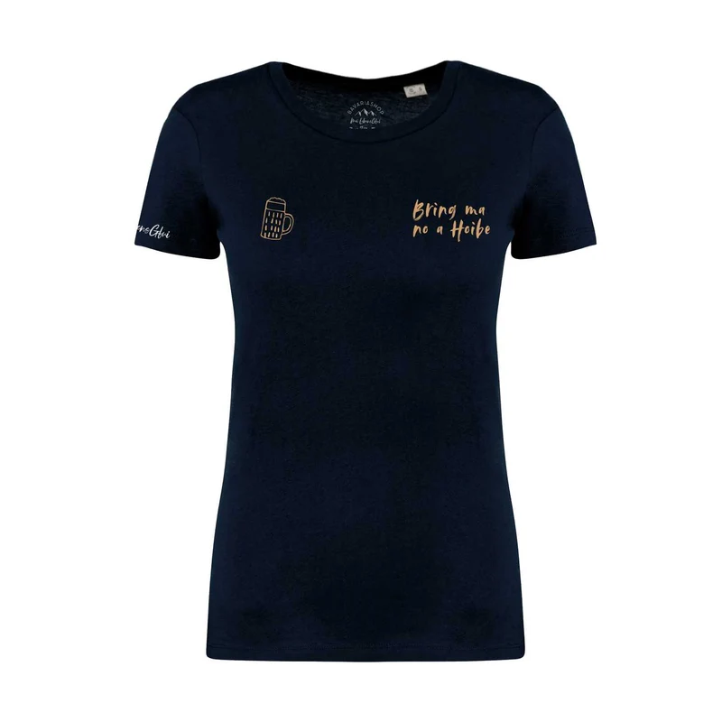 Damen T-Shirt "Bring ma no a Hoibe"