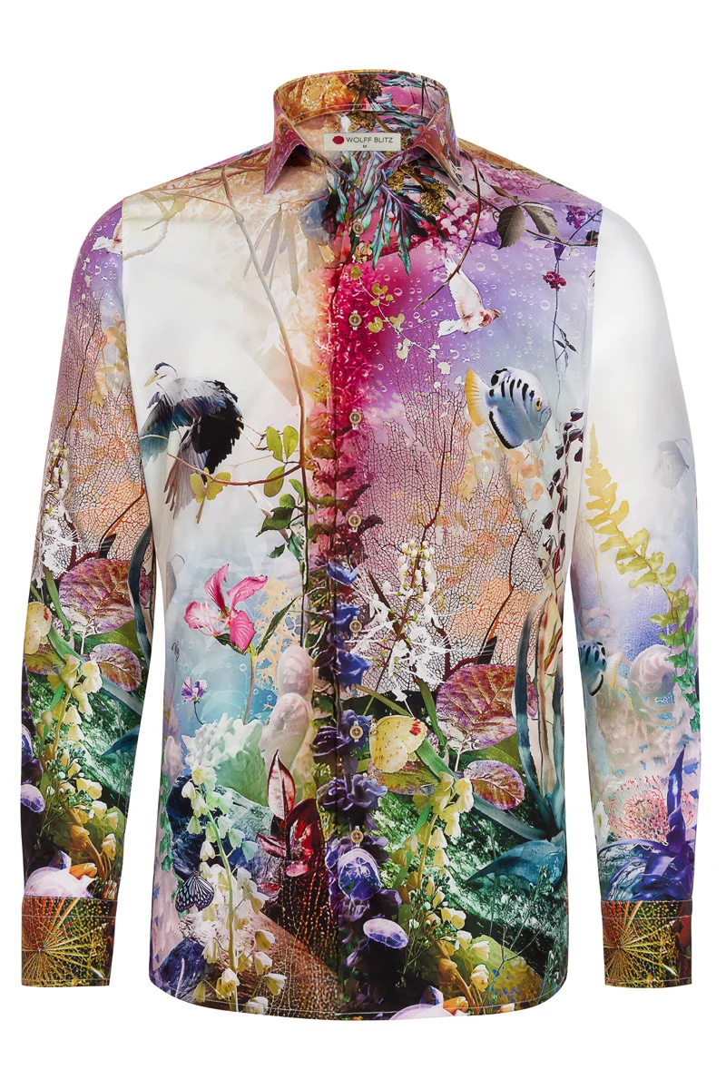 Jesper Krijgsman Immersion Print Long Sleeve Shirt for Men