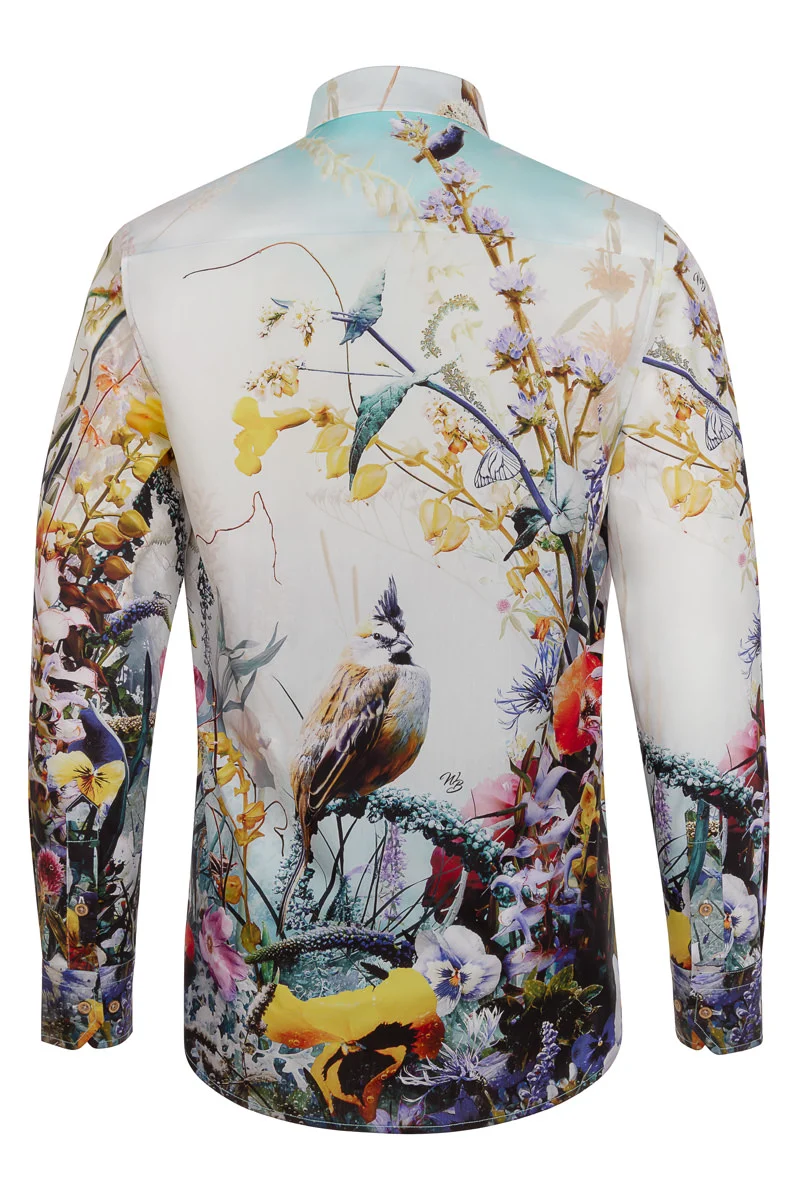 Jesper Krijgsman Eunoia Print Long Sleeve Shirt for Men