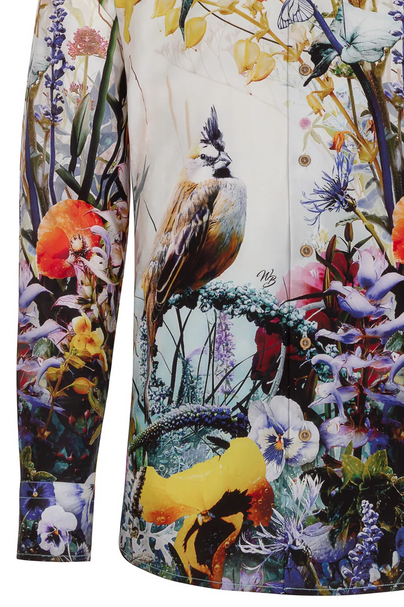 Jesper Krijgsman Eunoia Print Long Sleeve Shirt for Men