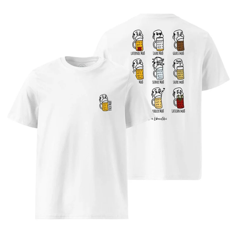 Herren Bier T-Shirt "Pack Maß"