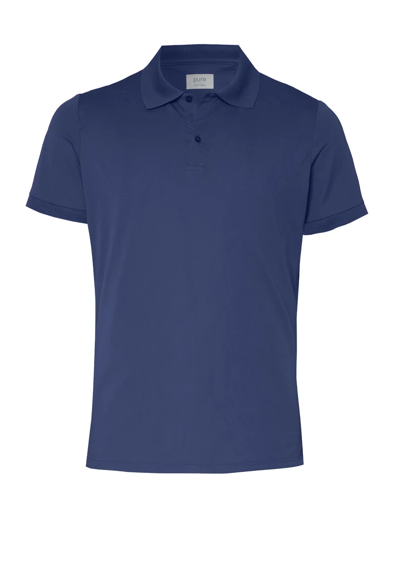 E31321-92933 - Functional Polo slim fit - blau