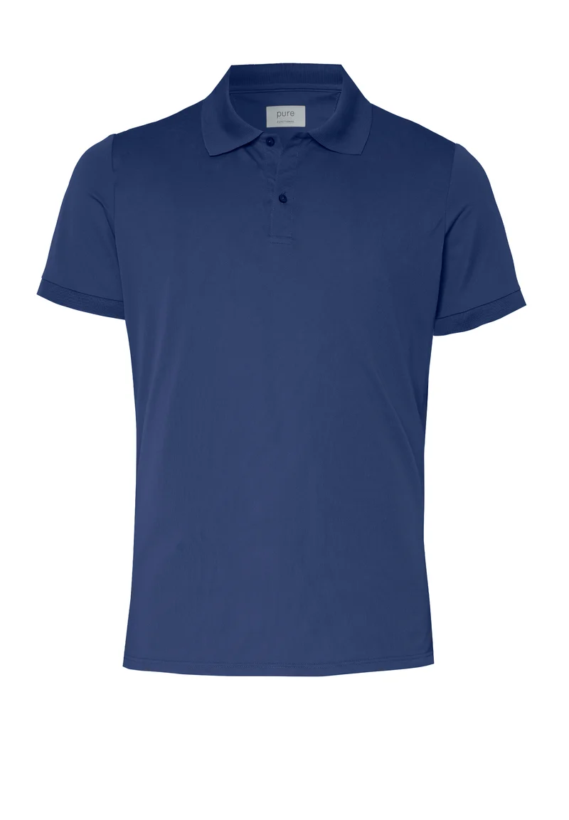 E31321-92933 - Functional Polo slim fit - blau