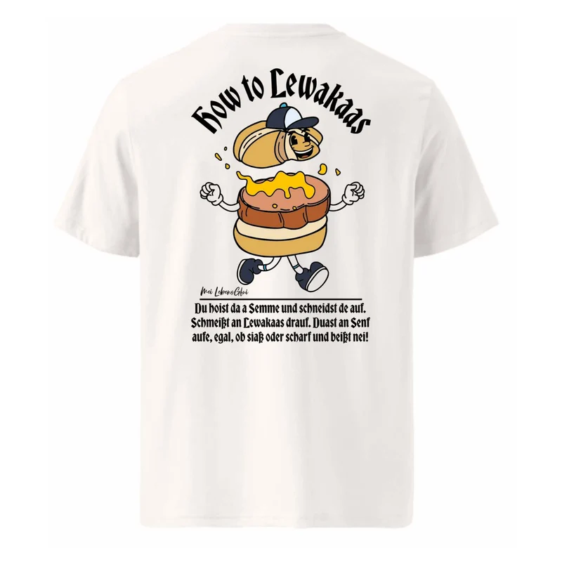Herren Rezept T-Shirt "Lewakaas"