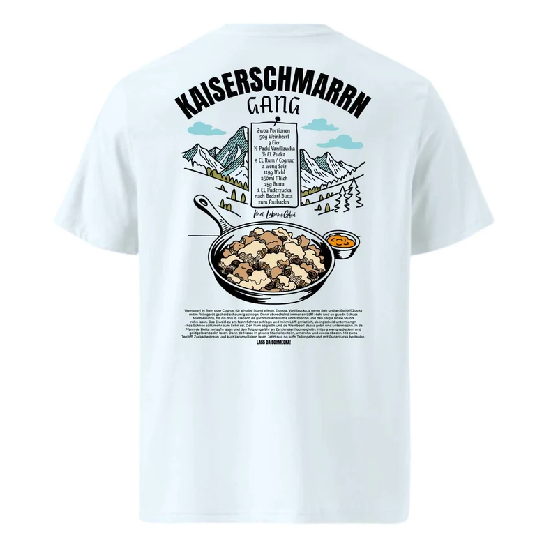 Herren Rezept T-Shirt "Kaiserschmarrn Gang"