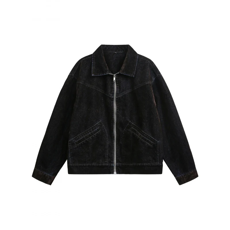 Herren Kastige Cord-Blousonjacke mit Metallreißverschluss, Hemdkragen und schrägen Eingrifftaschen Nord Taschen