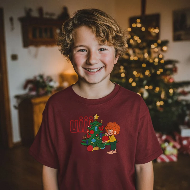 ®Pumuckl Kinder T-Shirt "uiii Weihnachten"
