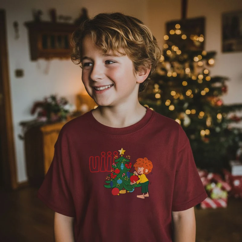 ®Pumuckl Kinder T-Shirt "uiii Weihnachten"